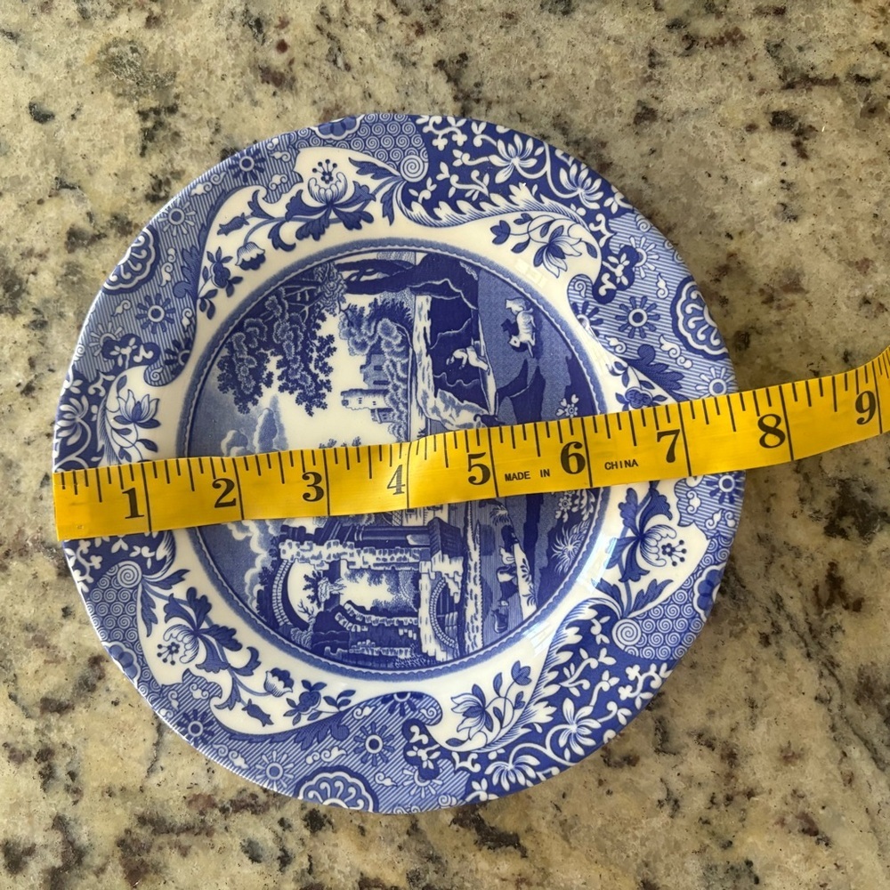 Spode Blue and White 20cm 7.5” Plate - Picture 6 of 6